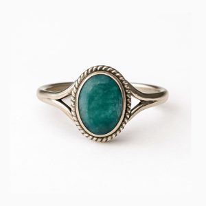 Anillo Plata Piedra Natural Turquesa