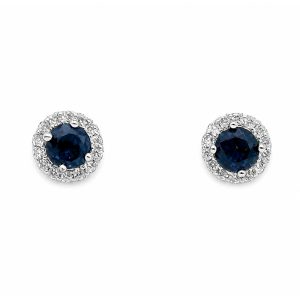 Arete Plata Zirconia Círculo