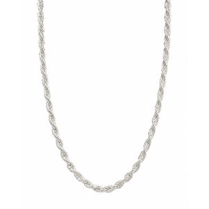 Cadena Plata Torzal