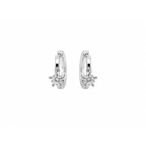 Huggies Plata Zirconia Estrella