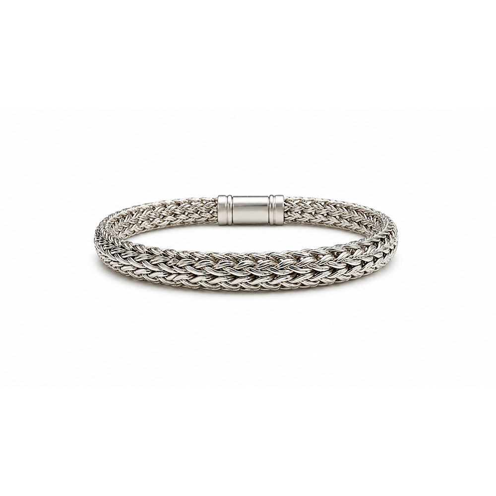 Pulsera Caballero Tejido Tailandés Doble