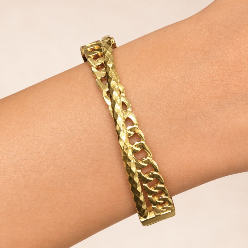 Pulsera Cadena Doble - Image 2
