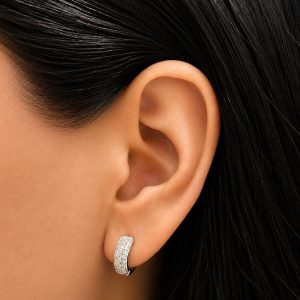 M_huggie plata zirconia redondos