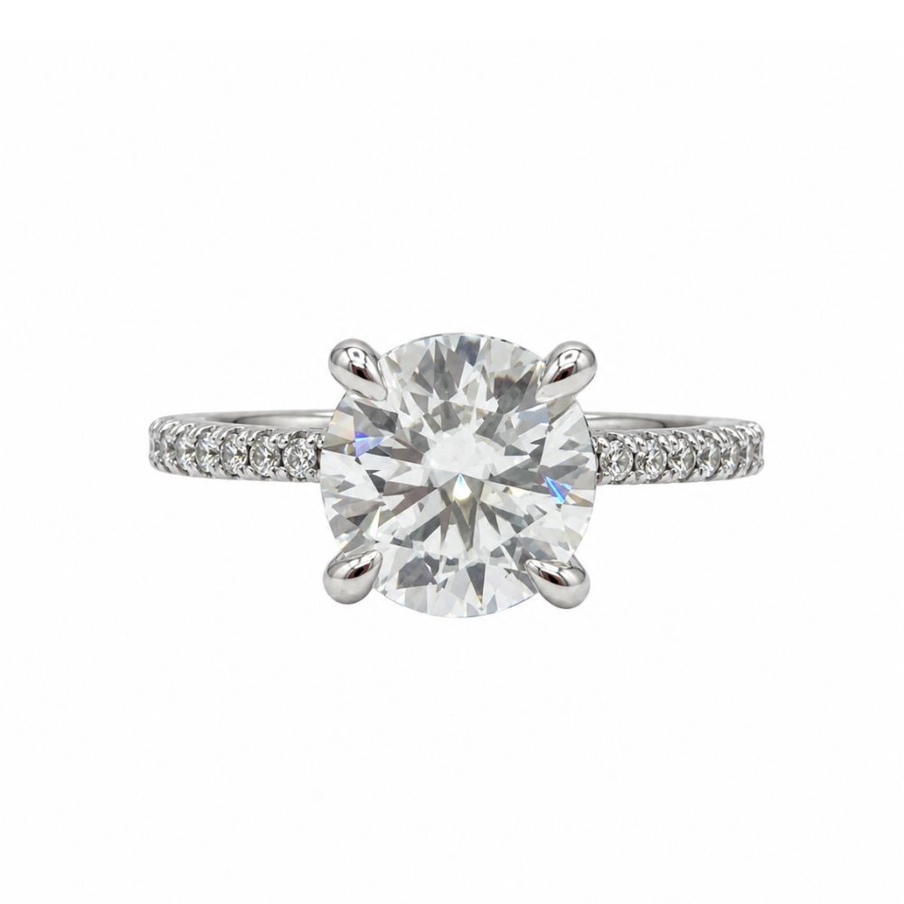 Anillo Moissanita