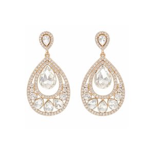 Arete Cristal Aura Dorado