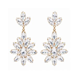 Arete Cristal Destello Floral