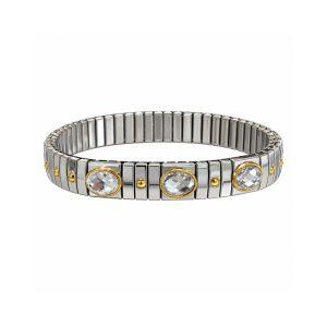 Pulsera Tipo Italiana Cristal