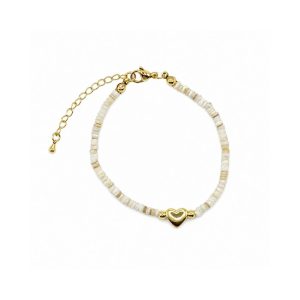 Pulsera Corazon Nacar