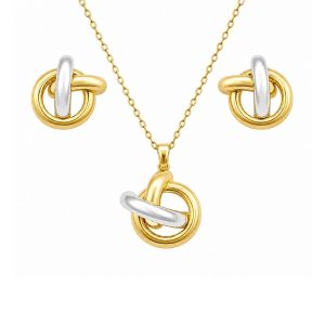 Set Arete Dije Nudo
